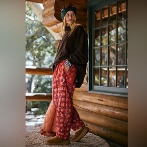 FP Free People game day printed pants